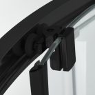 NEW YORK komplett hidromasszázs zuhanykabin, fehér hátfallal