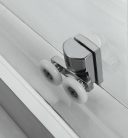 NEW YORK komplett hidromasszázs zuhanykabin, fekete hátfallal