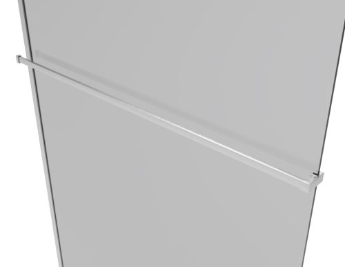 Törölközőtartó zuhanyfalakhoz, 120 cm, króm