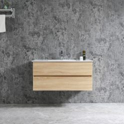 CORBO 100 függesztett alsóbútor szett, faerezetű