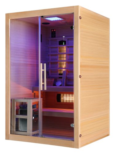 TWINCOMBI infra- és finn szauna kombináció, kétszemélyes