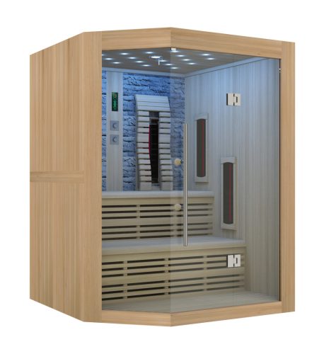 KIRUNA 3-4 személyes infraszauna