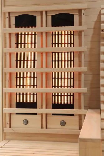 CARBON 3 kétszemélyes infraszauna, 2,46 KW