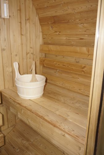 TROMSÖ M kültéri szaunahordó, kétszemélyes