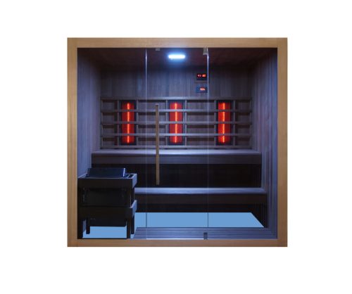 KOTKA infra- és finn szauna kombináció, négy-ötszemélyes