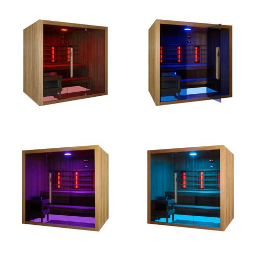 KOTKA infra- és finn szauna kombináció, négy-ötszemélyes