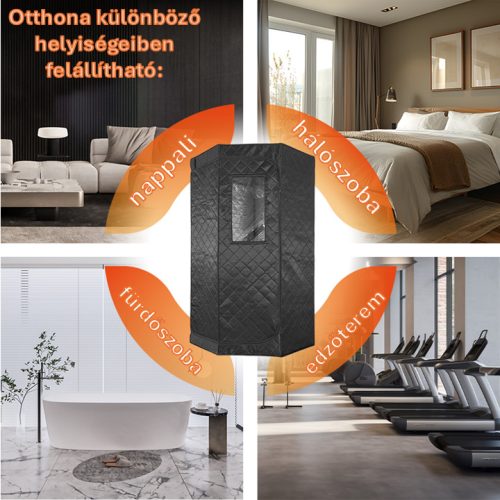 Hordozható infraszauna