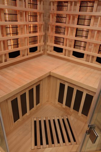 SUPREME infraszauna, kétszemélyes, 2 KW