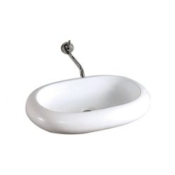 Kerámiamosdó, síklapos, ovális