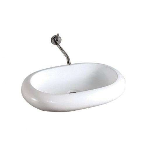 Kerámiamosdó, síklapos, ovális