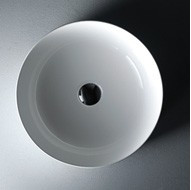 SLIM síklapos kerámiamosdó, kerek