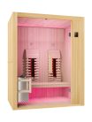 ALASKA infra- és finn szauna kombináció, kétszemélyes