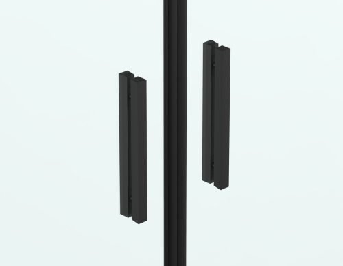 SANOSLIM kétszárnyas lengőajtó, 100 cm, fekete