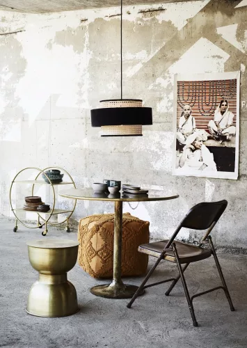 Kőedény tál, türkiz-fekete