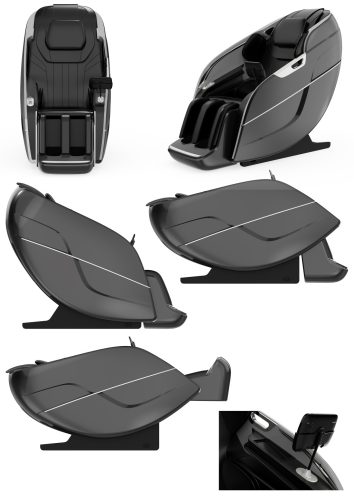 Elegance masszázsfotel - Zéró gravitációs funkcióval - 200 W