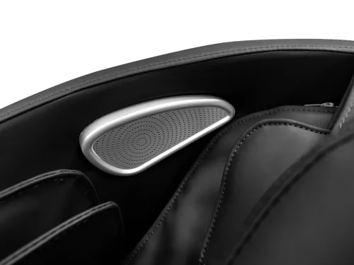 PRIMORA luxus masszázsfotel, fekete - 120 W