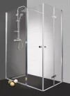 GRANDE kétrészes zuhanyajtó 140 cm