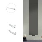 Törölközőtartó ISCHIA radiátorhoz, króm