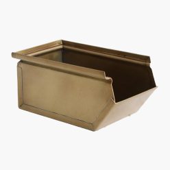 MADDIE antik sárgaréz  tárolódoboz