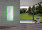 E-MIRROR tükrös elektromos fürdőszobai fűtőtest termosztáttal, 700 W