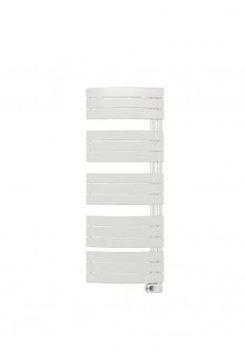 E-PIEVE elektromos fürdőszobai fűtőtest termosztáttal, egyenes, fehér, 600 W