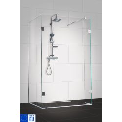 WIDE I háromrészes zuhanyfal, 100×80 cm