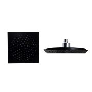   Esőztető fejzuhany BTS002 zuhanyszetthez, szögletes, fekete