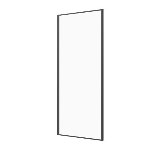 SANOSLIM zuhanyfal, 100 cm, fekete