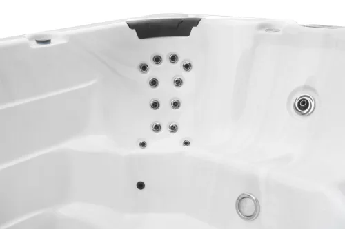 IBIZA SWIM SPA kültéri masszázsmedence, gyöngyházfehér