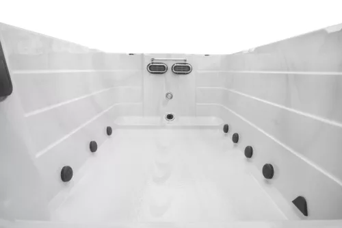 IBIZA SWIM SPA kültéri masszázsmedence, gyöngyházfehér