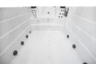 IBIZA SWIM SPA kültéri masszázsmedence, gyöngyházfehér