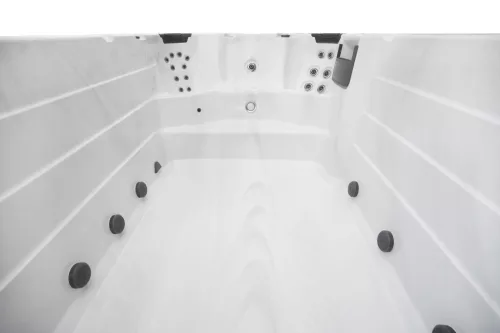 IBIZA SWIM SPA kültéri masszázsmedence, gyöngyházfehér