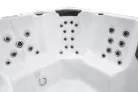 MENORCA SWIM SPA kültéri masszázsmedence, gyöngyházfehér