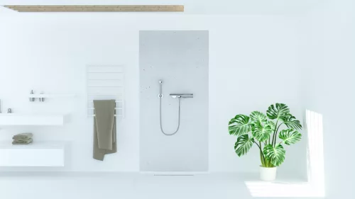 SANOWALL falburkoló panel, beton dekor, 125 x 250