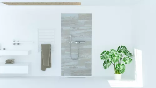 SANOWALL falburkoló panel, mészkő dekor, 100 x 205