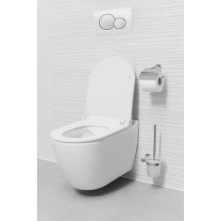   UNO perem nélküli fali WC slim "soft close" ülőkével