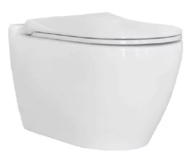 Falsík alatti WC-szett, tartállyal és nyomólappal