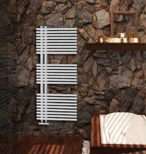 WIEN fürdőszobai fűtőtest, egyenes, fehér, 640 W