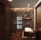 WIEN fürdőszobai fűtőtest, egyenes, fehér, 640 W