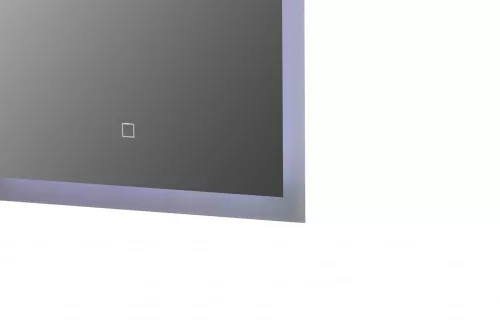 Tükör indirekt LED-es megvilágítással, érintőkapcsolóval, 50×80 cm