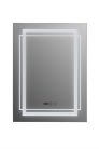 Tükör indirekt LED-es megvilágítással, érintőkapcsolóval, 60×80 cm
