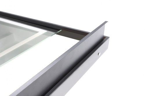 Tükör indirekt LED-es megvilágítással, érintőkapcsolóval, páramentesítő fűtéssel, Bluetooth-szal