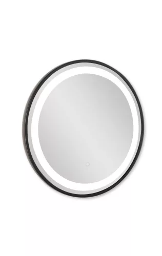 Tükör indirekt LED-es megvilágítással, érintőkapcsolóval, Ø 60 cm