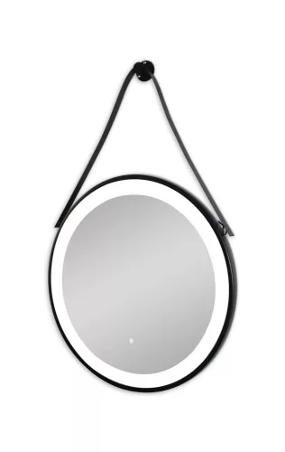 Tükör indirekt LED-es megvilágítással, érintőkapcsolóval, Ø 60 cm