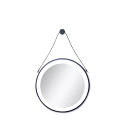   Tükör indirekt LED-es megvilágítással, érintőkapcsolóval, Ø 60 cm Mintatermék