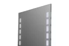 Tükör indirekt LED-es megvilágítással, érintőkapcsolóval, 80×60 cm