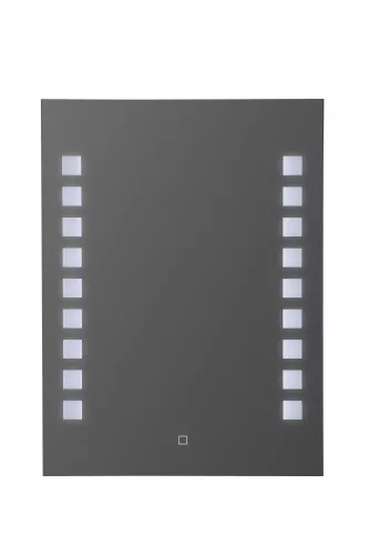 Tükör indirekt LED-es megvilágítással, érintőkapcsolóval, 60×80 cm