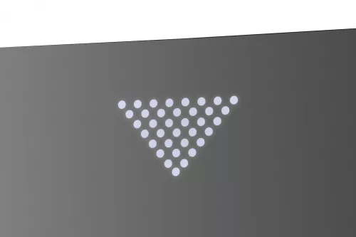 Tükör indirekt LED-es megvilágítással, 60×80 cm