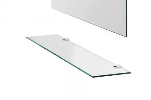 Tükör indirekt LED-es megvilágítással, érintőkapcsolóval, üvegpolccal